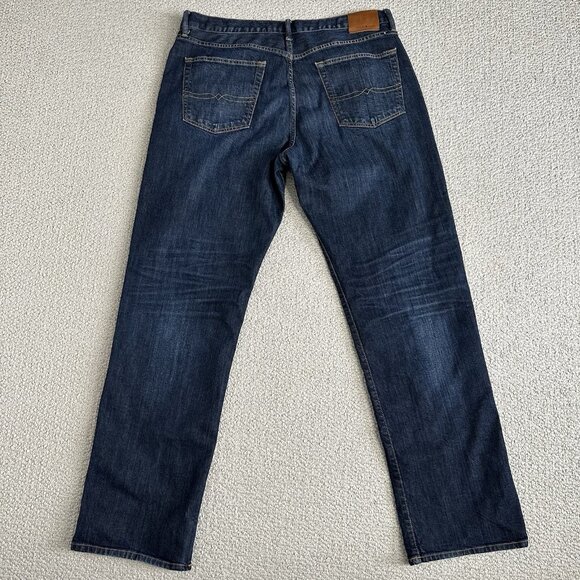 Lucky Brand 181 Relaxed Straight Denim Jeans Size 38x34 Blue - Picture 2 of 11